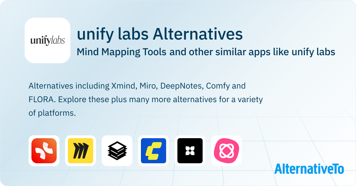 unify labs Alternatives: Top 12 Mind Mapping Tools & Similar Apps ...