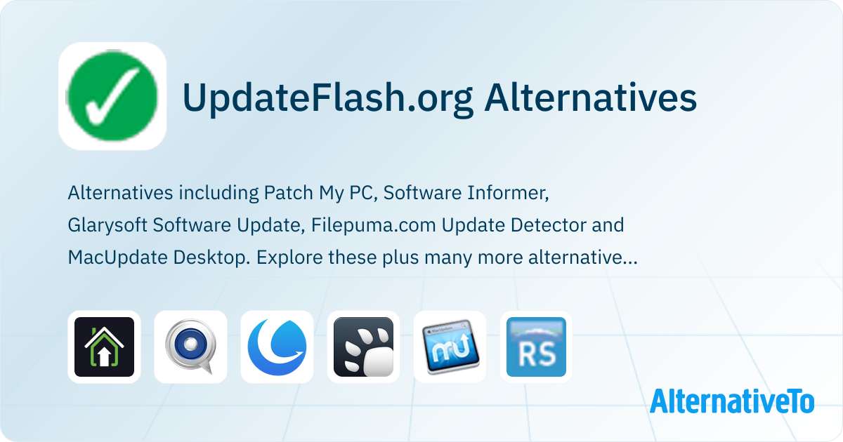UpdateFlash.org Alternatives - Explore Similar Software | AlternativeTo