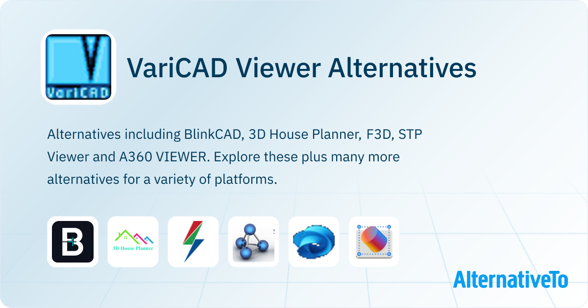 VariCAD Viewer Alternatives - Explore Similar Software | AlternativeTo