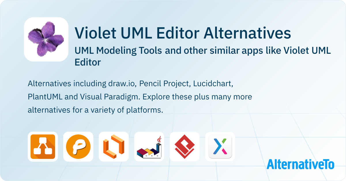 Violet UML Editor Alternatives: Top 12 UML Modeling Tools & Similar ...