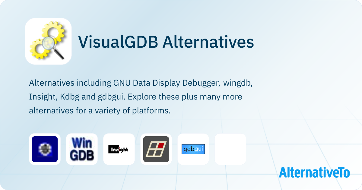 VisualGDB Alternatives - Explore Similar Software | AlternativeTo