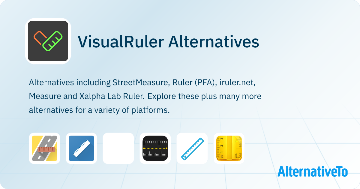 VisualRuler Alternatives and Similar Apps | AlternativeTo