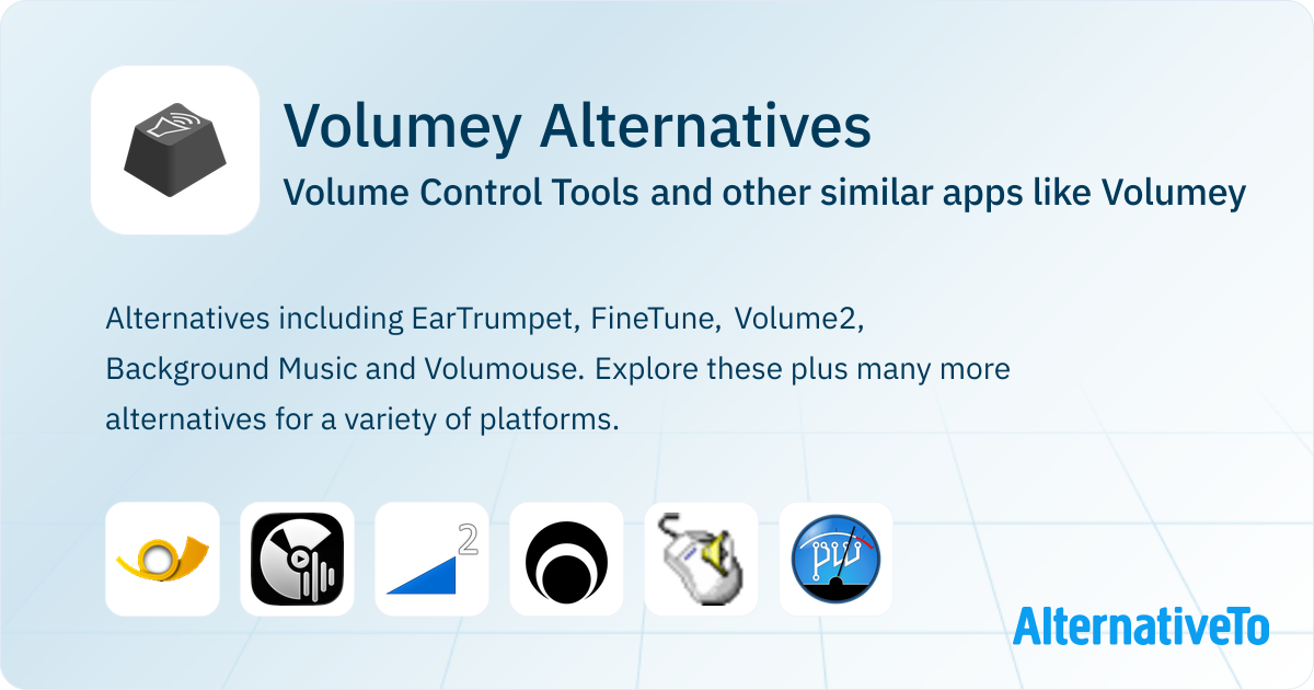 Volumey Alternatives: Top 12 Volume Control Tools & Similar Apps ...
