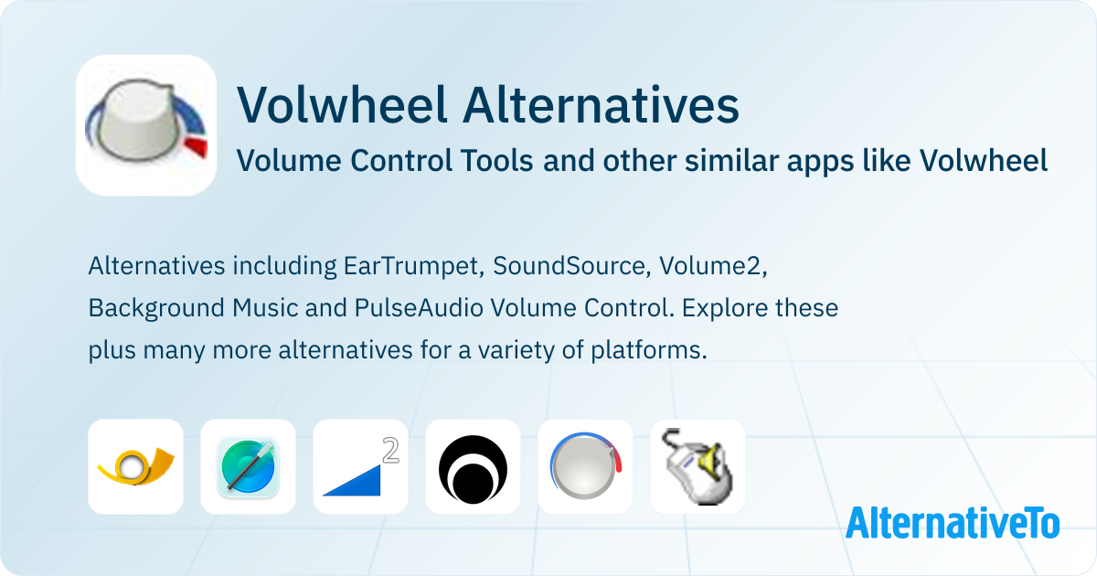 Wheelsofvolume Full Software Volwheel Alternatives: Top 21 Volume Control Tools & Similar Apps ...