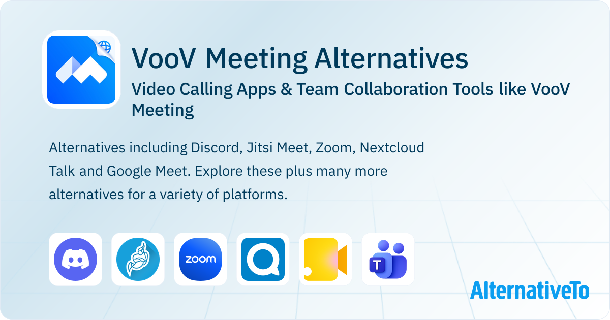 Voov Program Problem VooV Meeting Alternatives: Top 21 Video Calling & Similar Apps ...