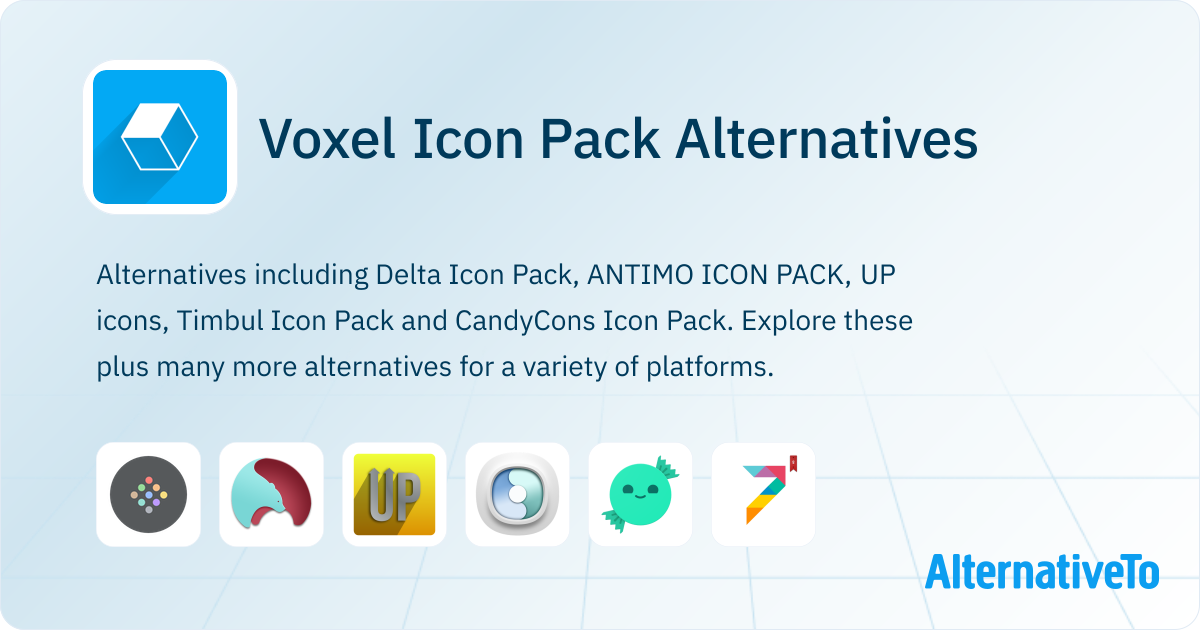 Voxel Icon Pack Alternatives and Similar Apps | AlternativeTo