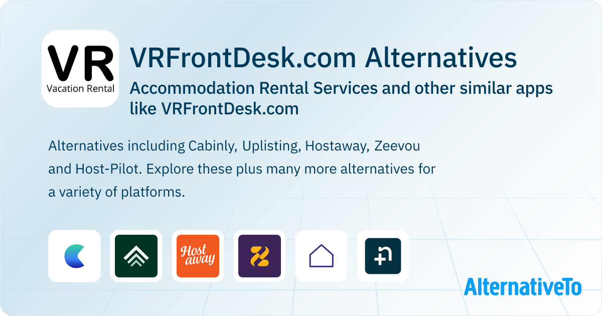VRFrontDesk.com Alternatives: Top 10 Accommodation Rental Services ...