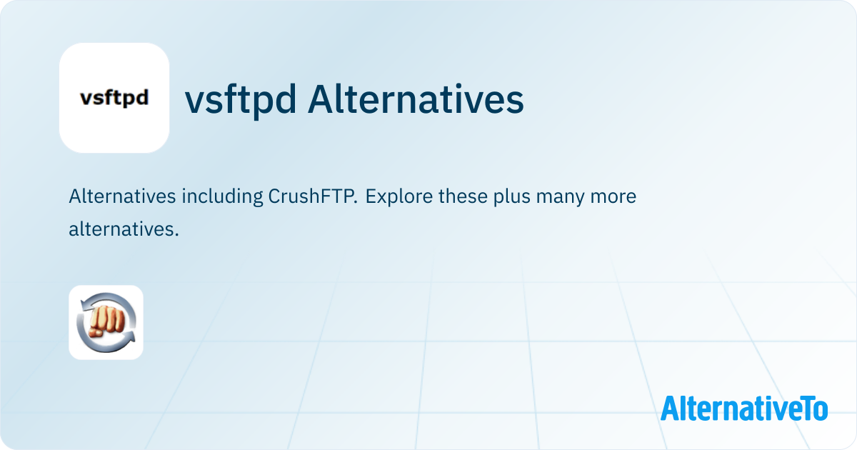vsftpd Alternatives filtered by 'active-directory' | AlternativeTo