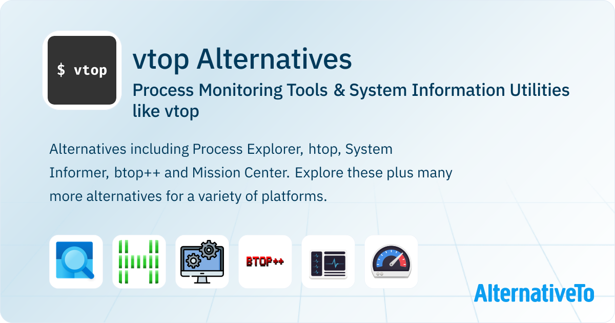 Vtop Loop Example vtop Alternatives: Top 12 Process Monitoring Tools | AlternativeTo