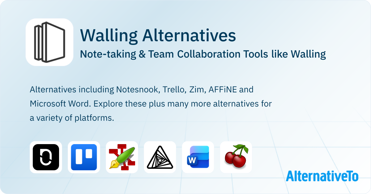 Walling Notes Walling Alternatives: Top 12 Note-taking Tools | AlternativeTo