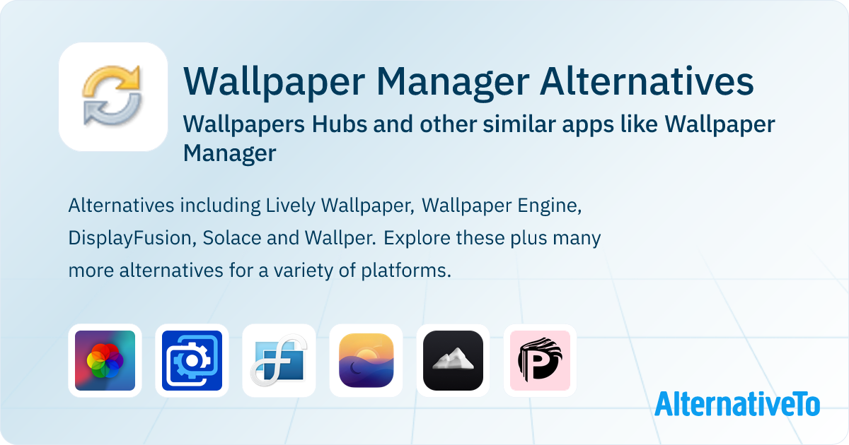 Wallpaper Manager Alternatives: Top 12 Wallpapers Hubs & Similar Apps ...