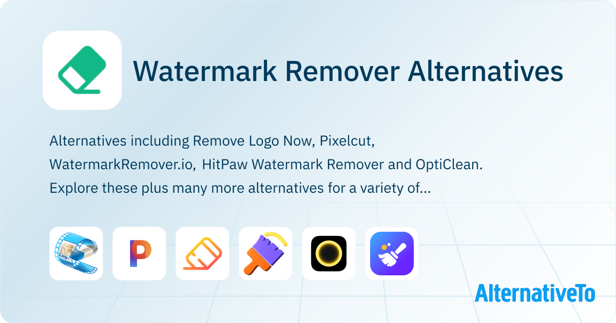Watermark Remover Alternatives - Explore Similar Sites & Apps ...