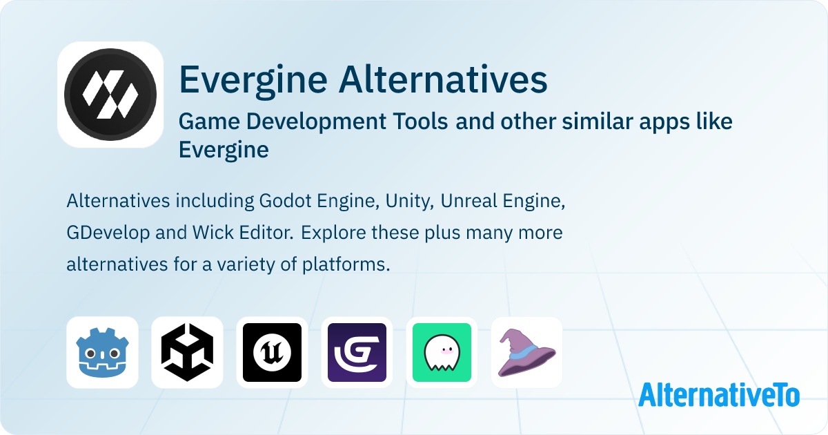 Evergine Alternatives: Top 12 Game Development Tools & Similar Apps ...