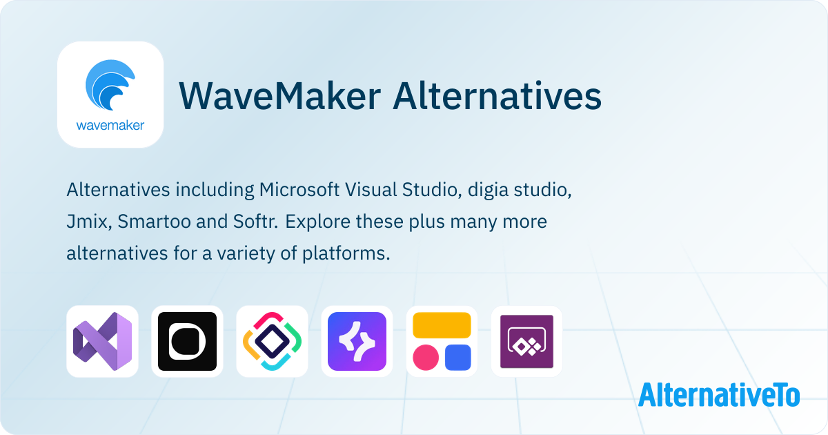 Wave Maker Studio WaveMaker Alternatives - Explore Similar Sites & Apps | AlternativeTo