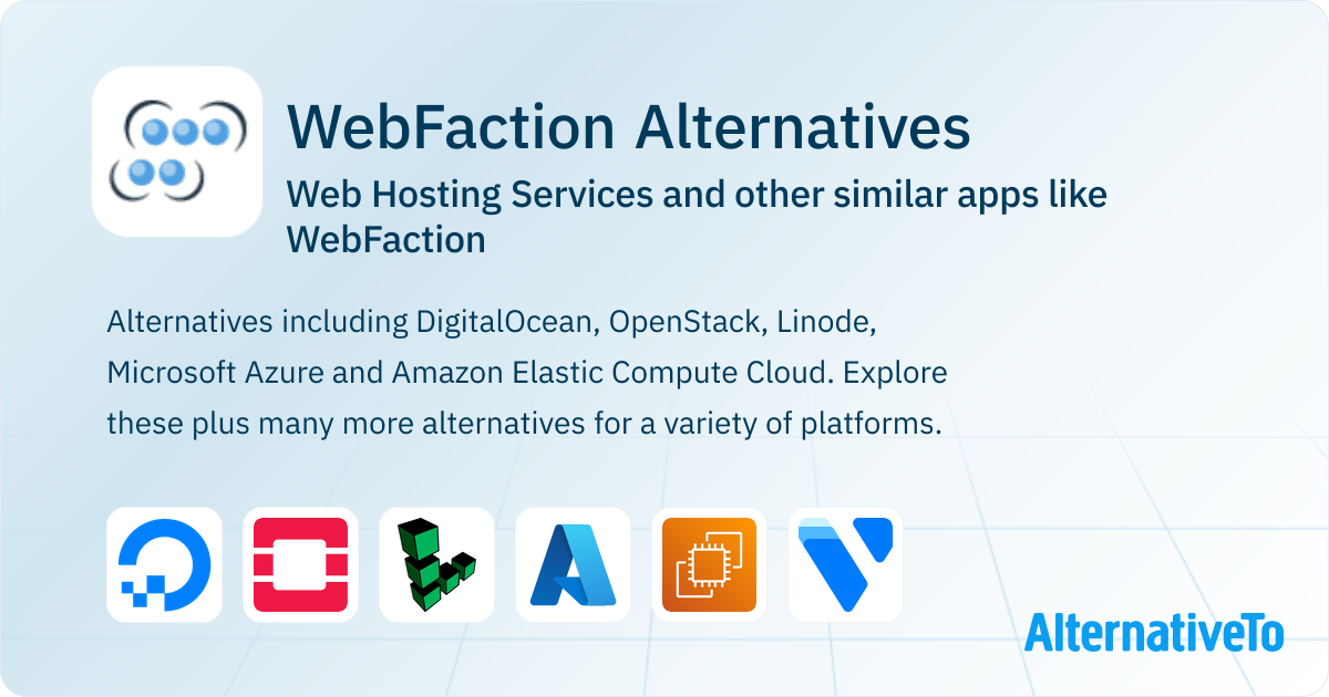 WebFaction Alternatives: Top 12 Web Hosting Services & Similar Websites ...