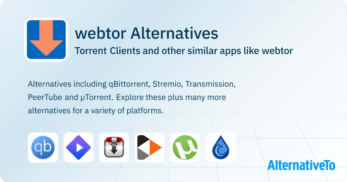 webtor Alternatives: Top 12 Torrent Clients & Similar Websites ...