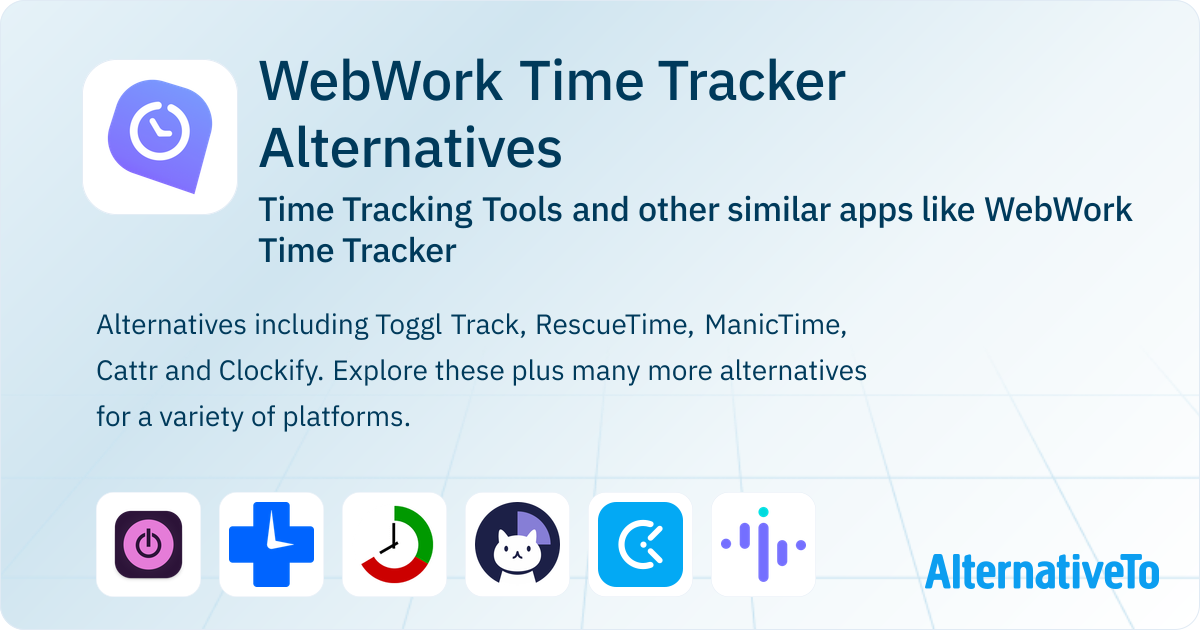 WebWork Time Tracker Alternatives: Top 12 Time Tracking Tools & Similar ...