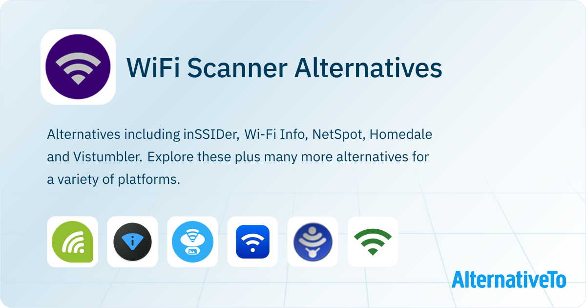 WiFi Scanner Alternatives - Explore Similar Software | AlternativeTo