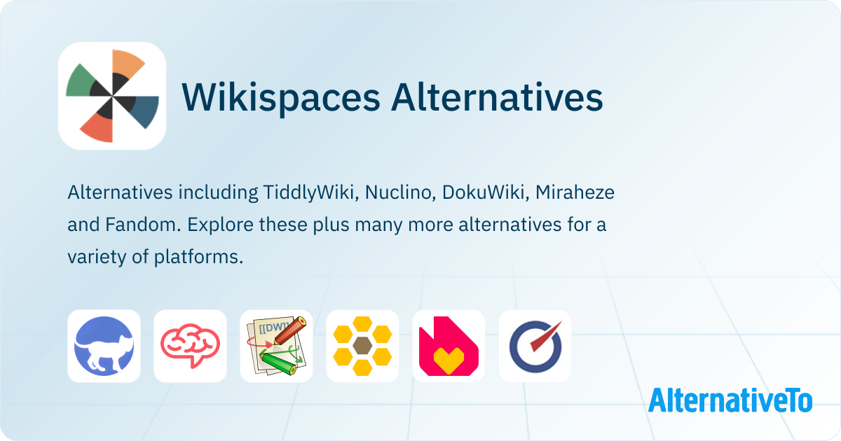 Wikispaces Icon Wikispaces Alternatives - Explore Similar Sites & Apps | AlternativeTo