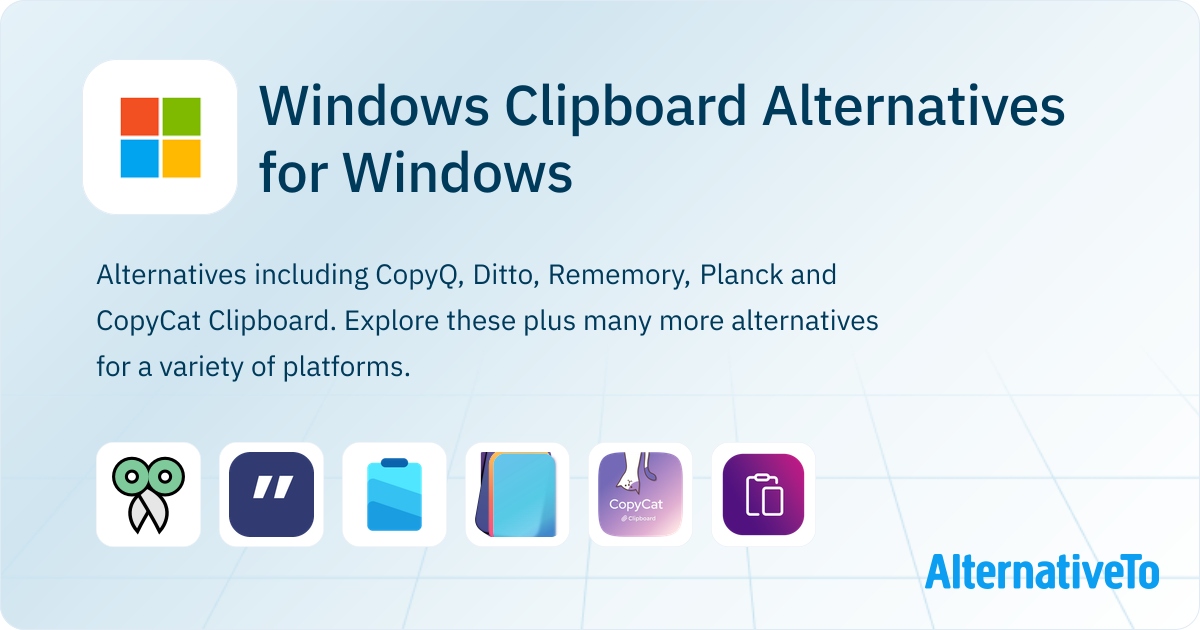 Windows Clipboard Alternatives for Windows: Top 12 Clipboard Managers ...