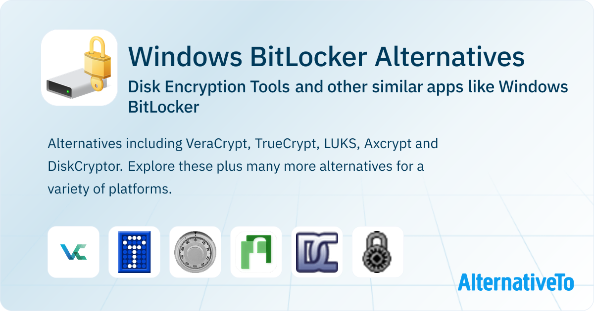 Best Windows BitLocker Alternatives: Top Disk Encryption Tools in 2024 ...