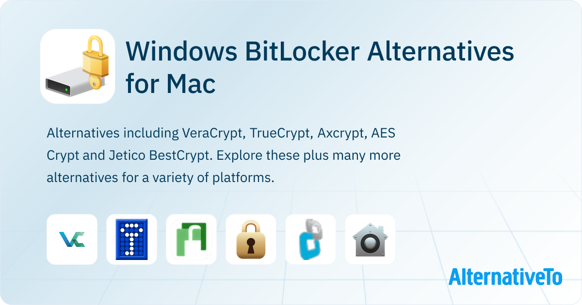 Windows BitLocker Alternatives for Mac: Top 22 Disk Encryption Tools ...