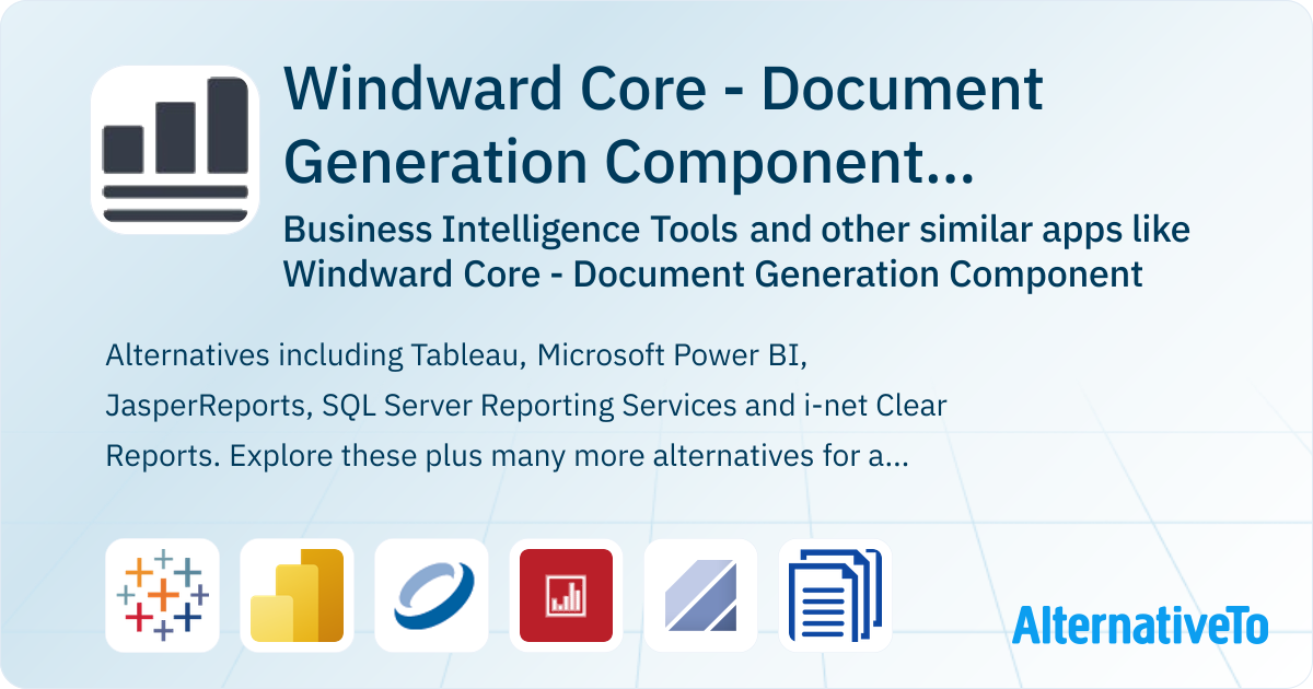 Windward Core - Document Generation Component Competitors: Top 12 ...