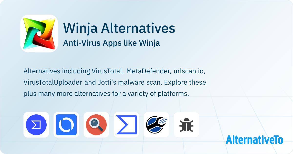 Winja Alternatives: Top 19 Anti-Virus & Similar Apps | AlternativeTo