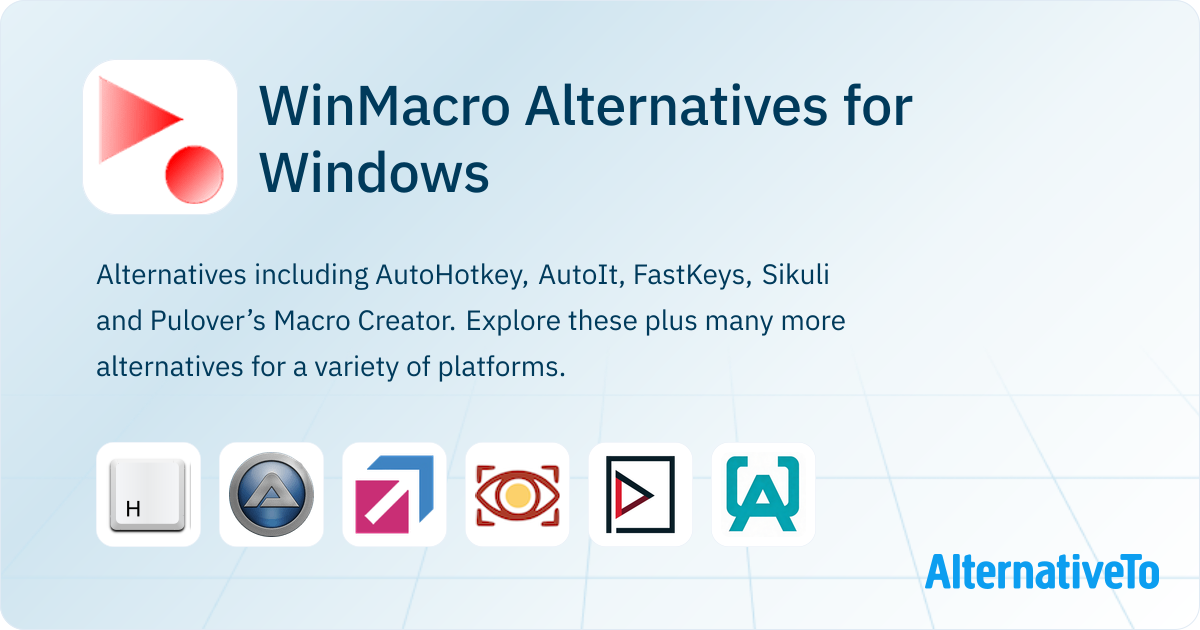 WinMacro Alternatives for Windows - Page 3 | AlternativeTo
