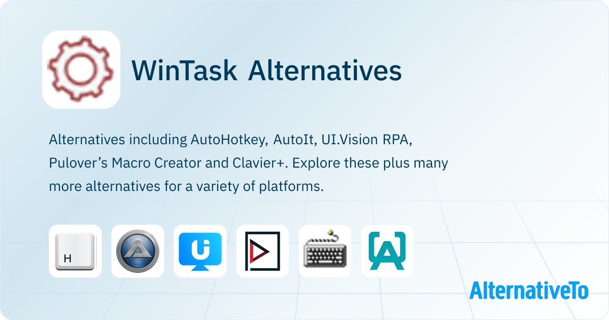 WinTask Alternatives - Explore Similar Software | AlternativeTo