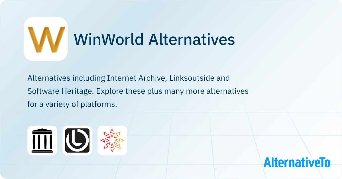 WinWorld Alternatives - Explore Similar Sites & Apps | AlternativeTo