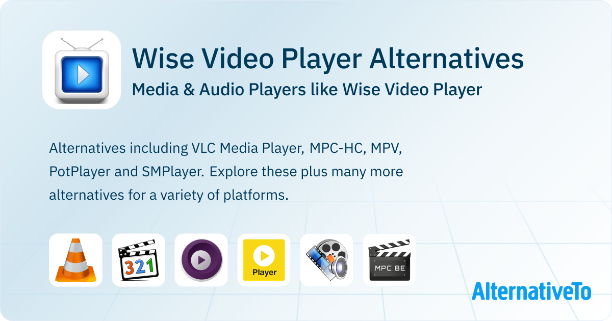 Video Player Alt Wise Video Player Alternatives: Top 12 Media Players | AlternativeTo