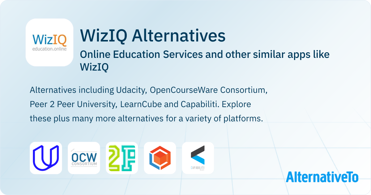 WizIQ Alternatives: Top 5 Online Education Services & Similar Websites ...
