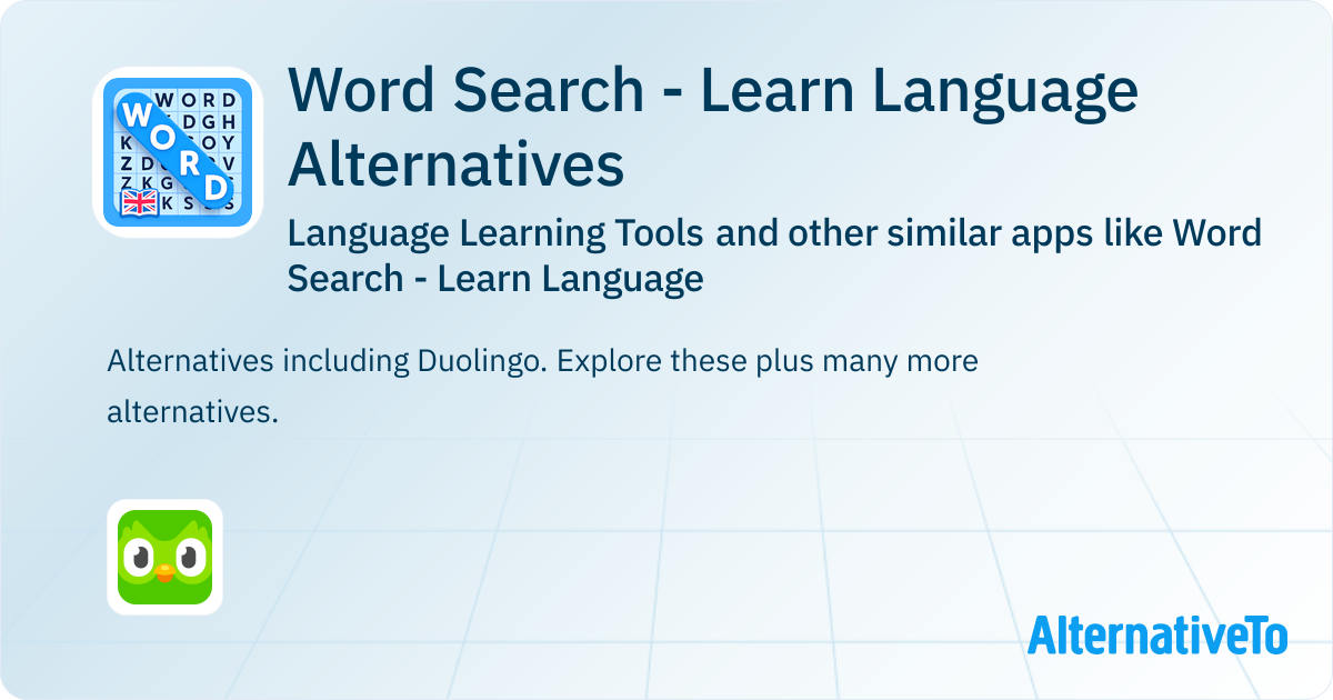 Learning Search Word Search - Learn Language Alternatives: Top 1 Language Learning ...