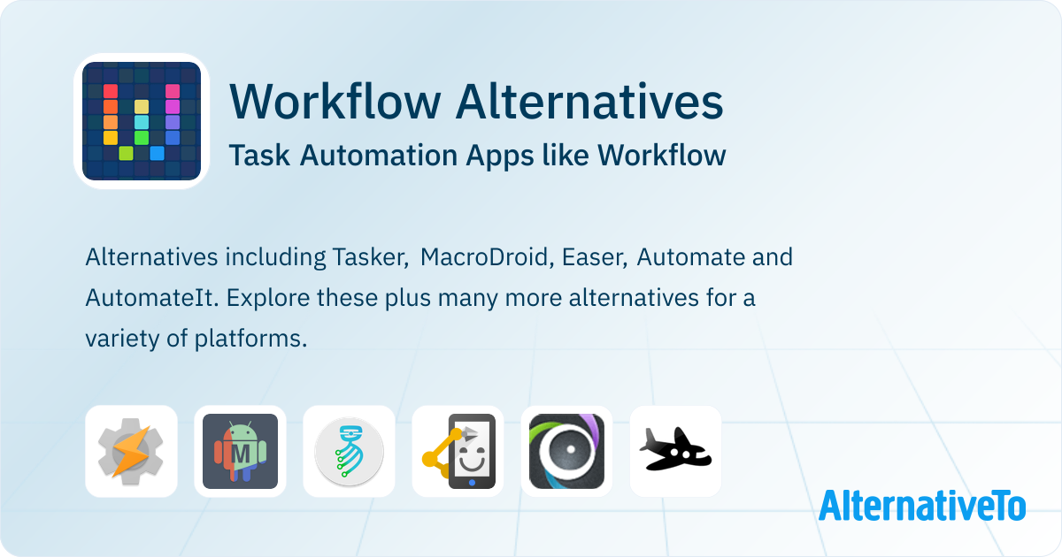 Workflow Alternatives: Top 20 Task Automation & Similar Apps ...