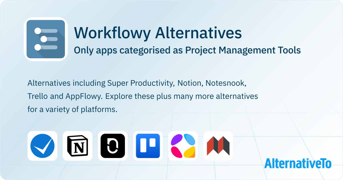 Workflowy Alternatives: Top 12 Project Management Tools | AlternativeTo