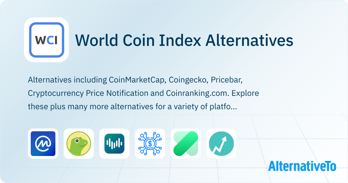 World Coin Index Alternatives - Explore Similar Sites & Apps ...