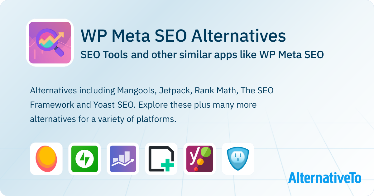 WP Meta SEO Alternatives: Top 17 SEO Tools & Similar Apps | AlternativeTo