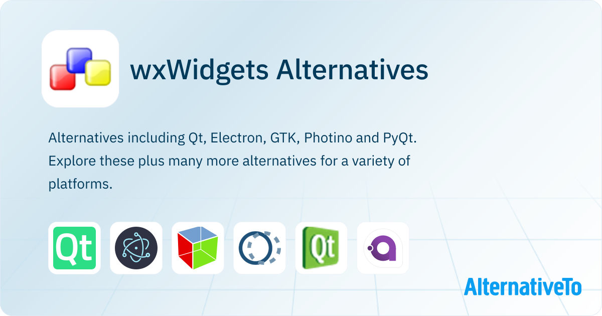 wxWidgets Alternatives - Explore Similar Software | AlternativeTo