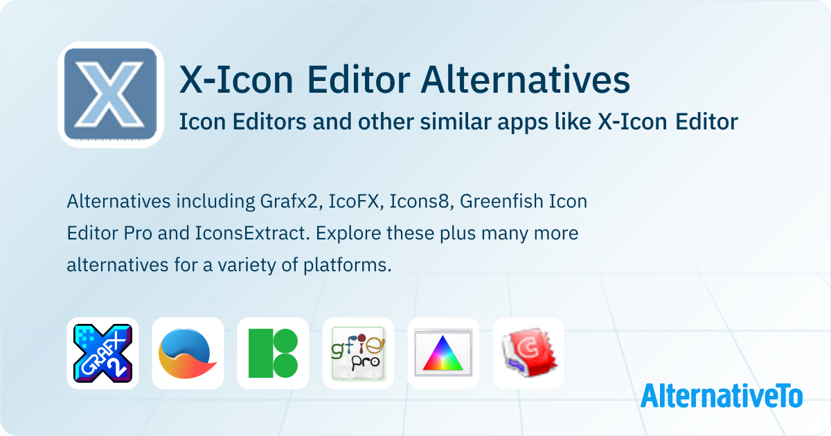 X-Icon Editor Alternatives: Top 12 Icon Editors & Similar Websites ...