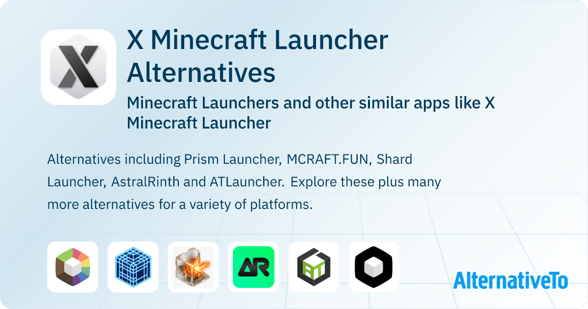X Minecraft Launcher Alternatives: Top 24 Minecraft Launchers & Similar ...