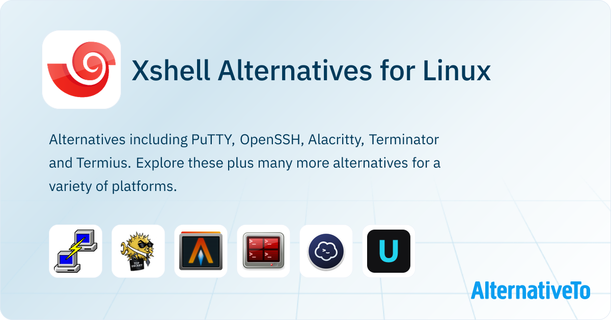 Xshell Alternatives for Linux: Top 12 Terminal Emulators & SSH Clients ...
