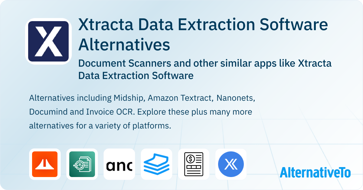 Xtracta Data Extraction Software Alternatives: Top 10 Document Scanners ...