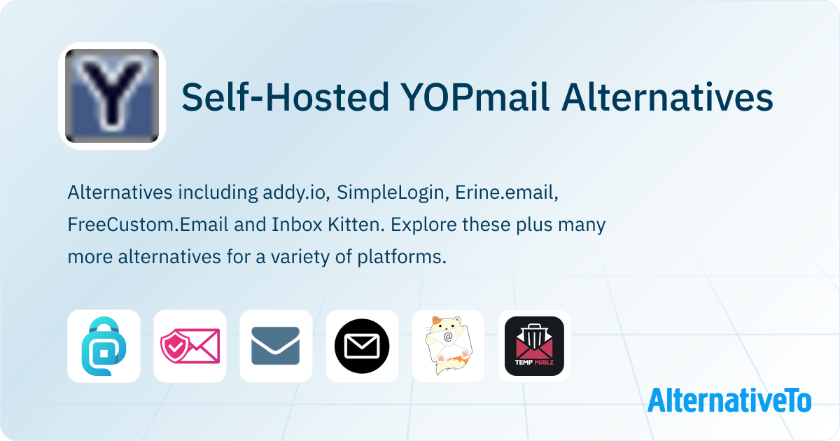 YOPmail Alternatives: Top 9 Self-Hosted Disposable Email Services ...