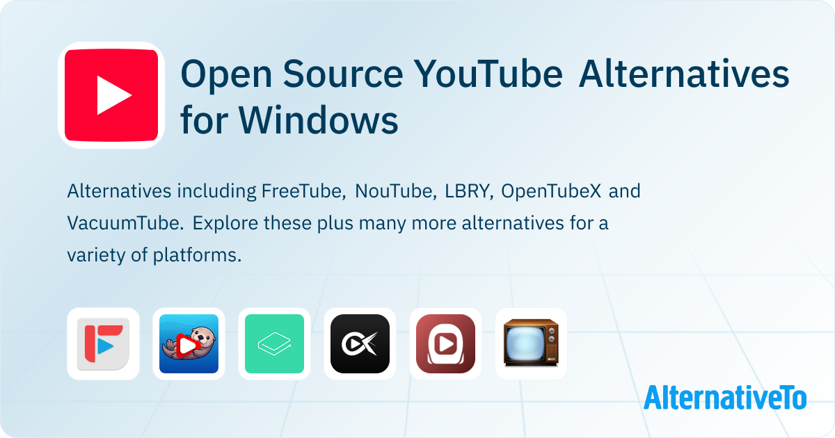 Open Source YouTube Alternatives for Windows: Top 13 Video Sharing ...
