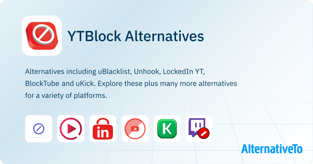 YTBlock Alternatives - Explore Similar Extensions & Add-Ons | AlternativeTo
