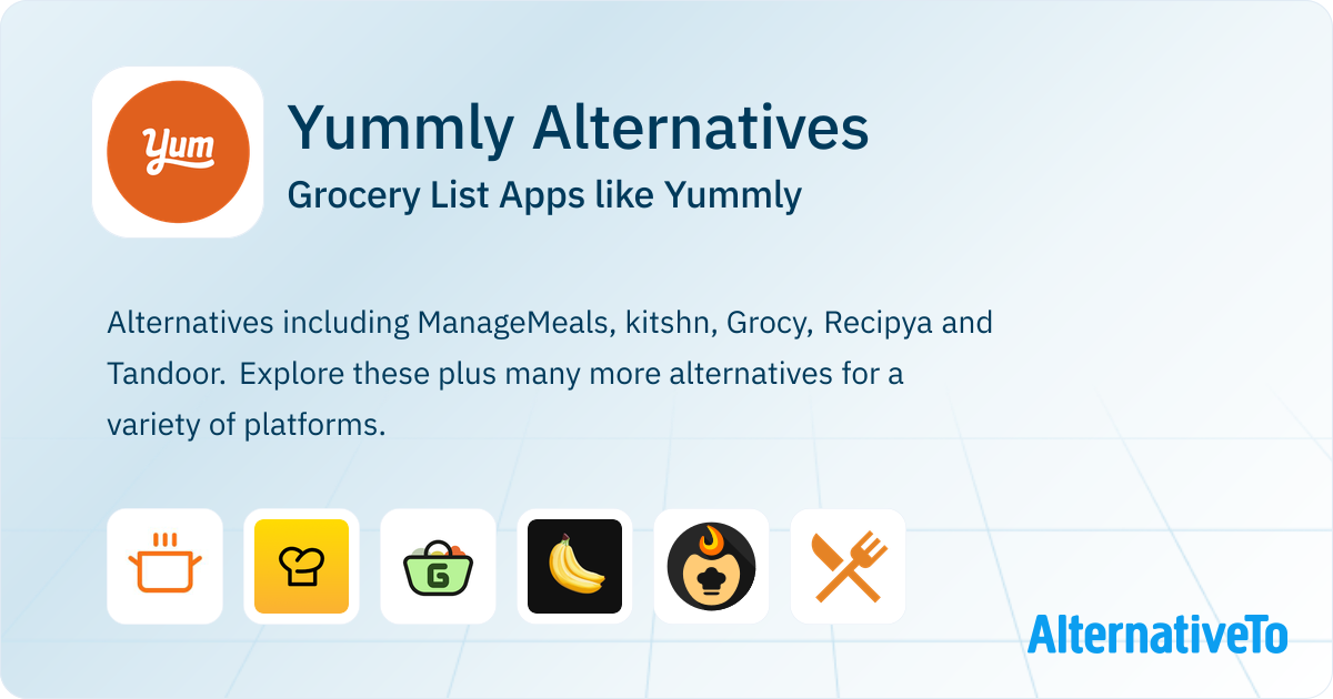 Yummly Alternatives: Top 12 Grocery List & Similar Apps | AlternativeTo