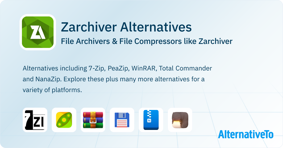 Zarchiver Alternatives: Top 12 File Archivers & File Managers ...
