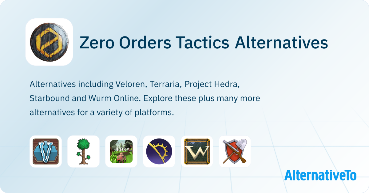 Zero Orders Tactics Alternatives - Page 5 | AlternativeTo